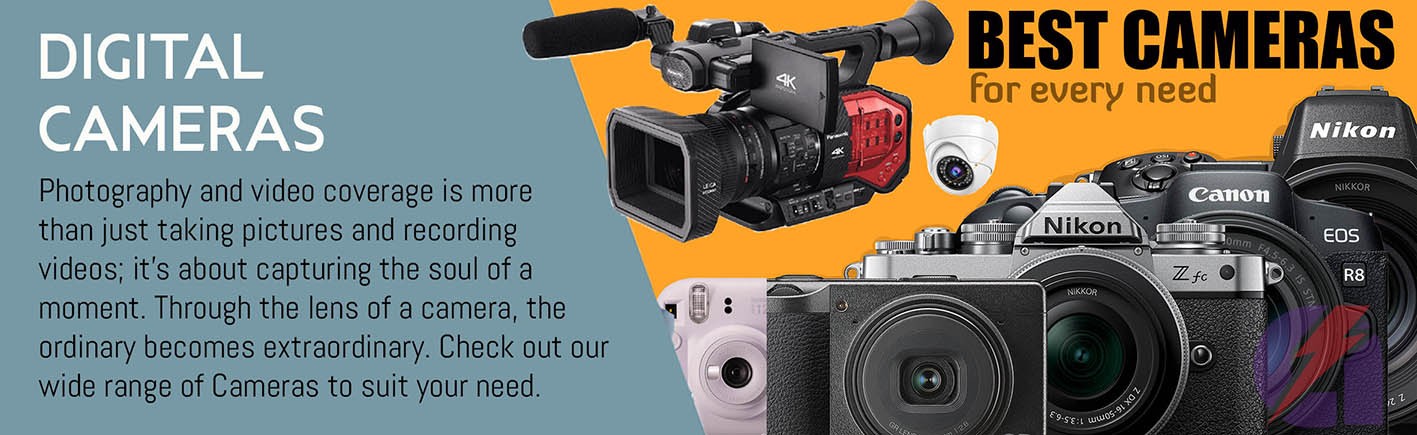 All types of Cameras under 1 roof